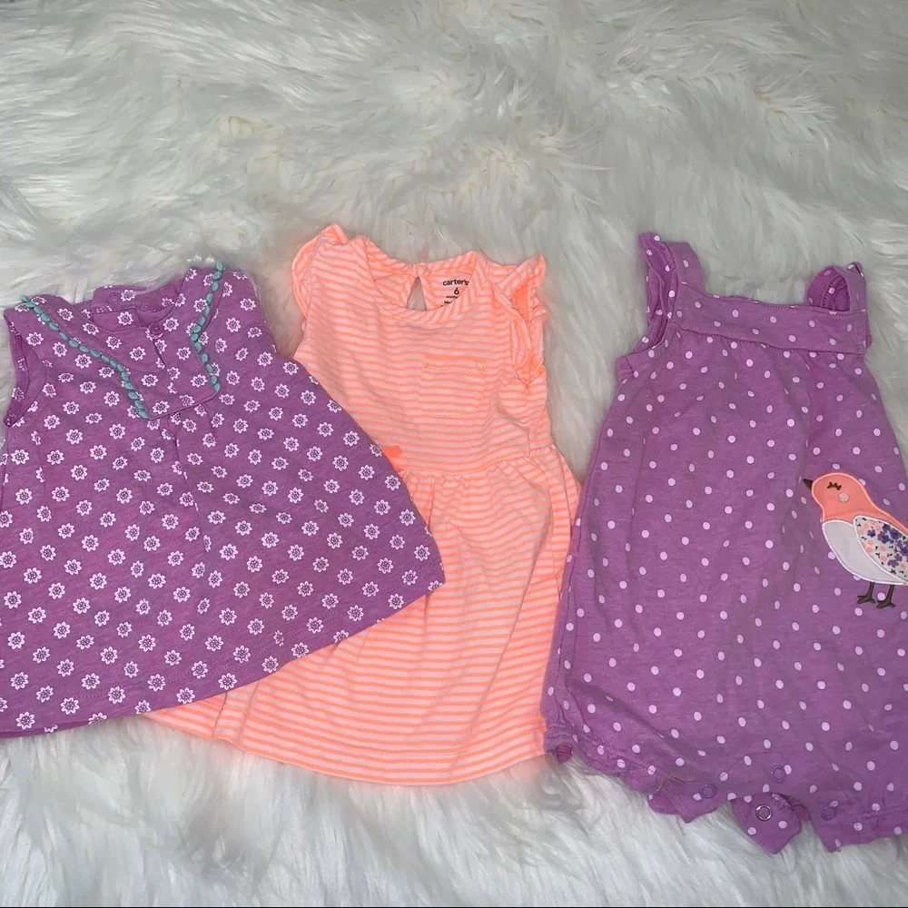 Carter’s bundle - 6 months- spring pastels